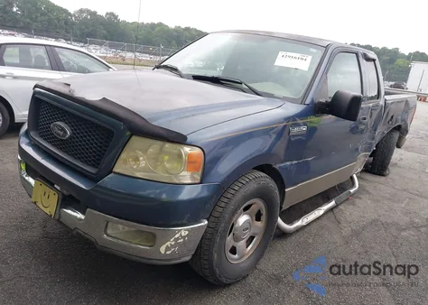2004 Ford F150 из США, поврежденный, VIN 1FTRX12W54NA97571
